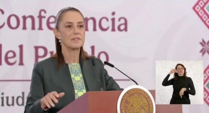 Alerta Claudia Sheinbaum sobre los videos creados con IA que usan su imagen para promover inversiones, son falsos.