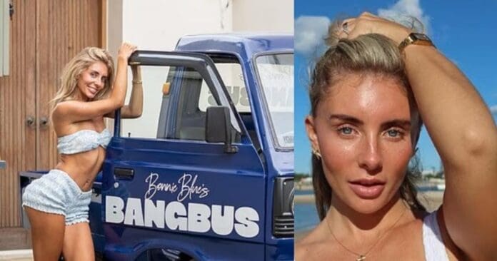 Bonnie Blue, modelo de OnlyFans, pasaría 15 años en prisión por grabar videos para adultos en Bali, Indonesia.