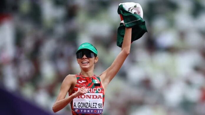 Marchista mexicana Alegna González termina segunda en el World Athletics Race Walking Tour 2025