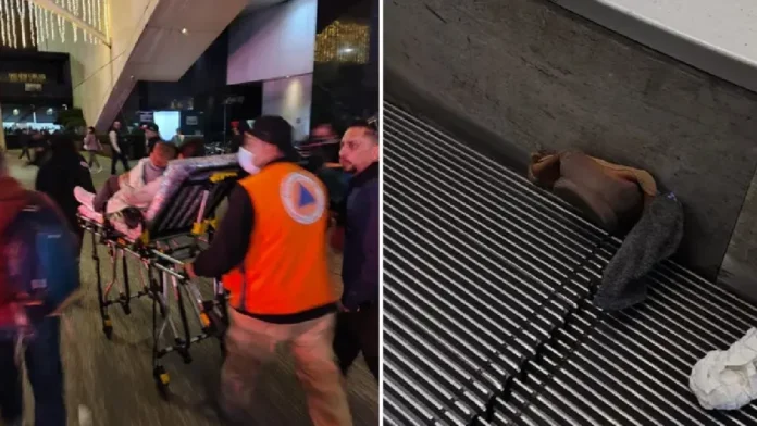 Niño pierde un dedo tras quedar atorado en escaleras eléctricas en Benito Juárez, Cdmx