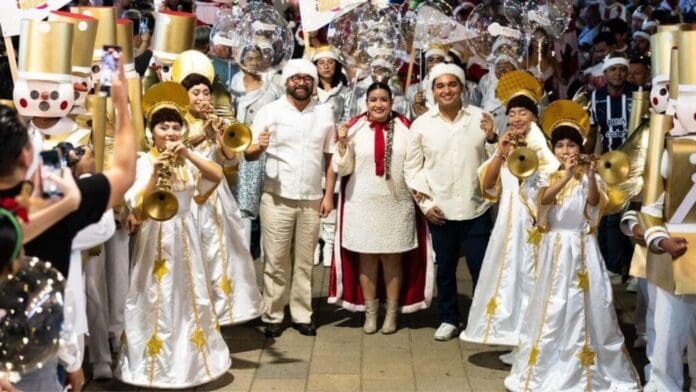 Con Navidad Mágica, el gobierno de Estefanía Mercado llenó de vida y alegría a Playa del Carmen